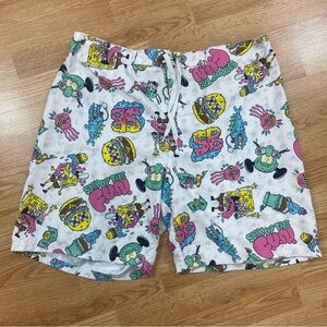 Nickelodeon Cartoon SpongeBob Swim Shorts - Graphic Men’s XL